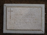 Struma Military Cemetery - Leonard, T